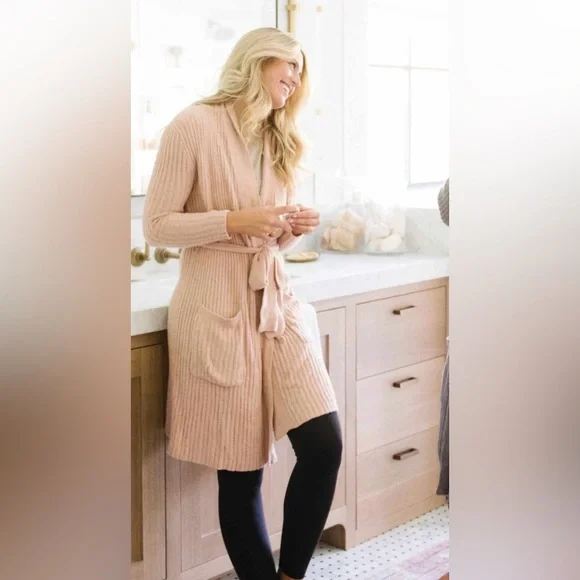 Saranoni Ribbed Bamboni Robe - Large - Picture 1 of 5